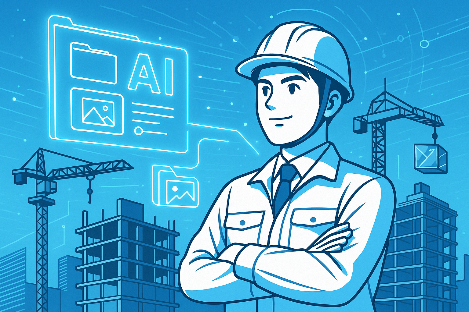 AIが是正を自動判定するイメージ