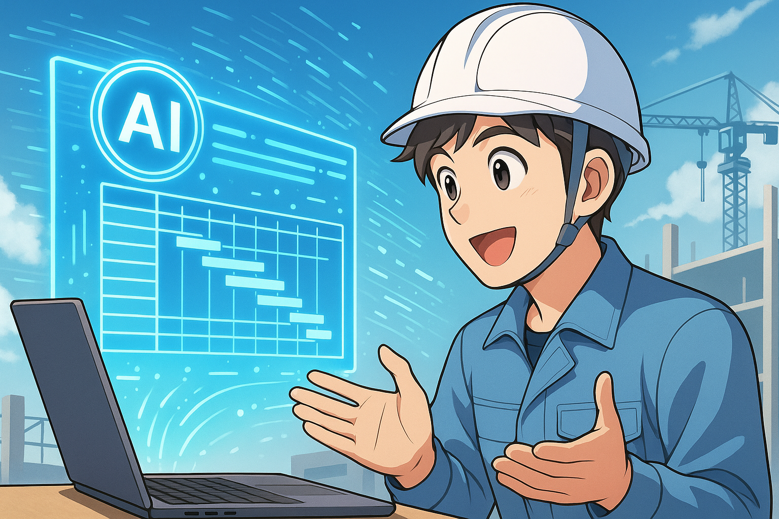 AI工程表 自動作成