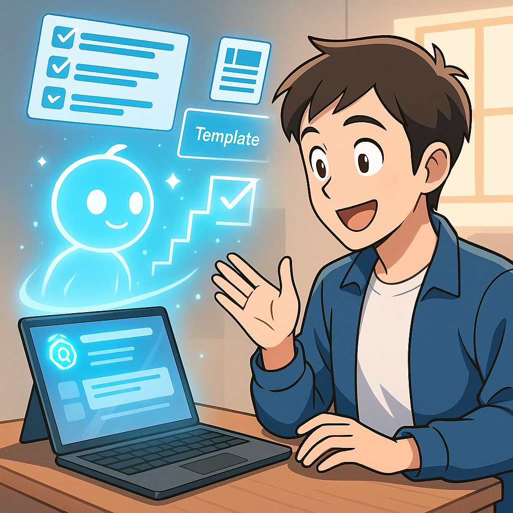 AIで仕組み化する作業シーン